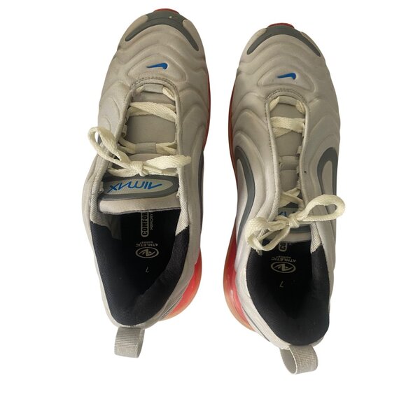 Nike Air Max 720 GS Running Shoes‎ Kids Size 7Y Pink AQ3196-008 Pure Platinum - Picture 4 of 13